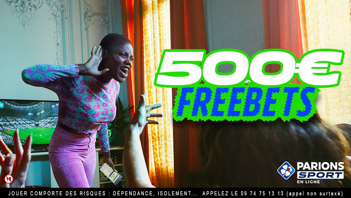 ParionsSport_EL's tweet image. 🤝 Si #NousSommesLesParieurs ça veut dire que le pari on le vit ensemble, alors on ne va pas te laisser en galère.

🍀 On te régale de freebets à nouveau avec cette fois 10x50€ en jeu !

Pour jouer :
1️⃣ RT + Follow @ParionsSport
2️⃣ Répond avec #NousSommesLesParieurs
TAS demain