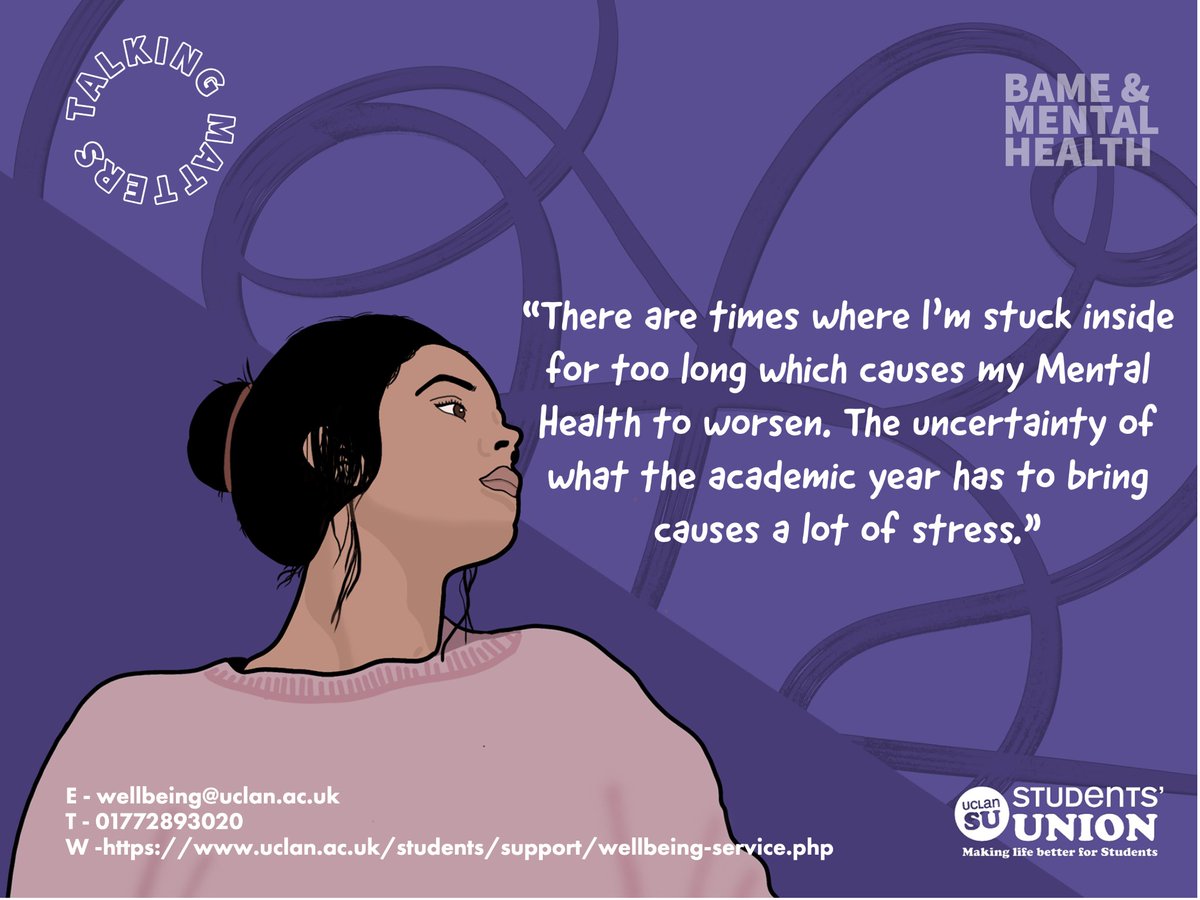 Your BAME Students’ Rep speaks out about her recent campaigning success:
uclansu.co.uk/news/article/6… Congratulations to Odette on achieving BAME representation within the UCLan counsellor team- and the launch of her NEW campaign, 'Talking Matters'! 👏 👏 👏