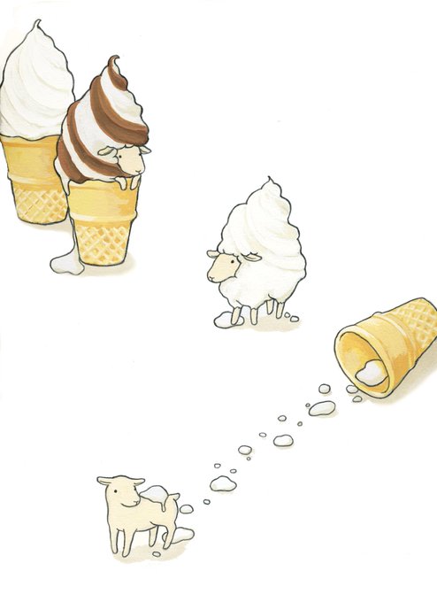 「soft serve」 illustration images(Latest｜RT&Fav:50)｜2pages