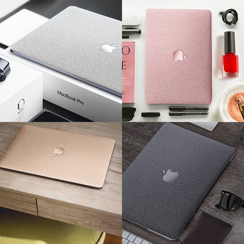 Macbook cover!I suka pink and I love glitters This pink one dapat sekali dengan the keyboard skins   https://shp.ee/3e3ivkg&nbsp;
