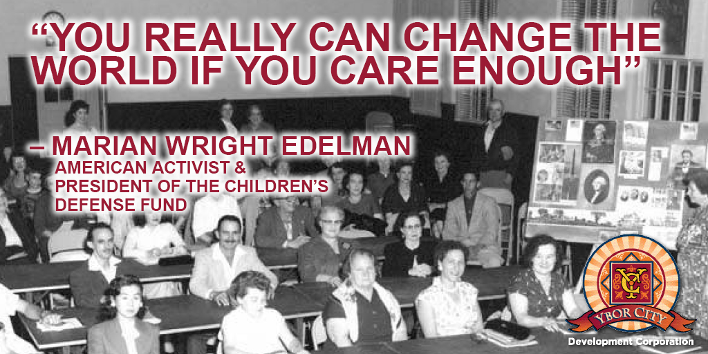 The beauty of Ybor is in our community! So this Monday, we are inspired by all of you, our friends, neighbors, and colleagues who give their all every day to make Ybor a great place to live! #MotivationalMonday #BetheChange