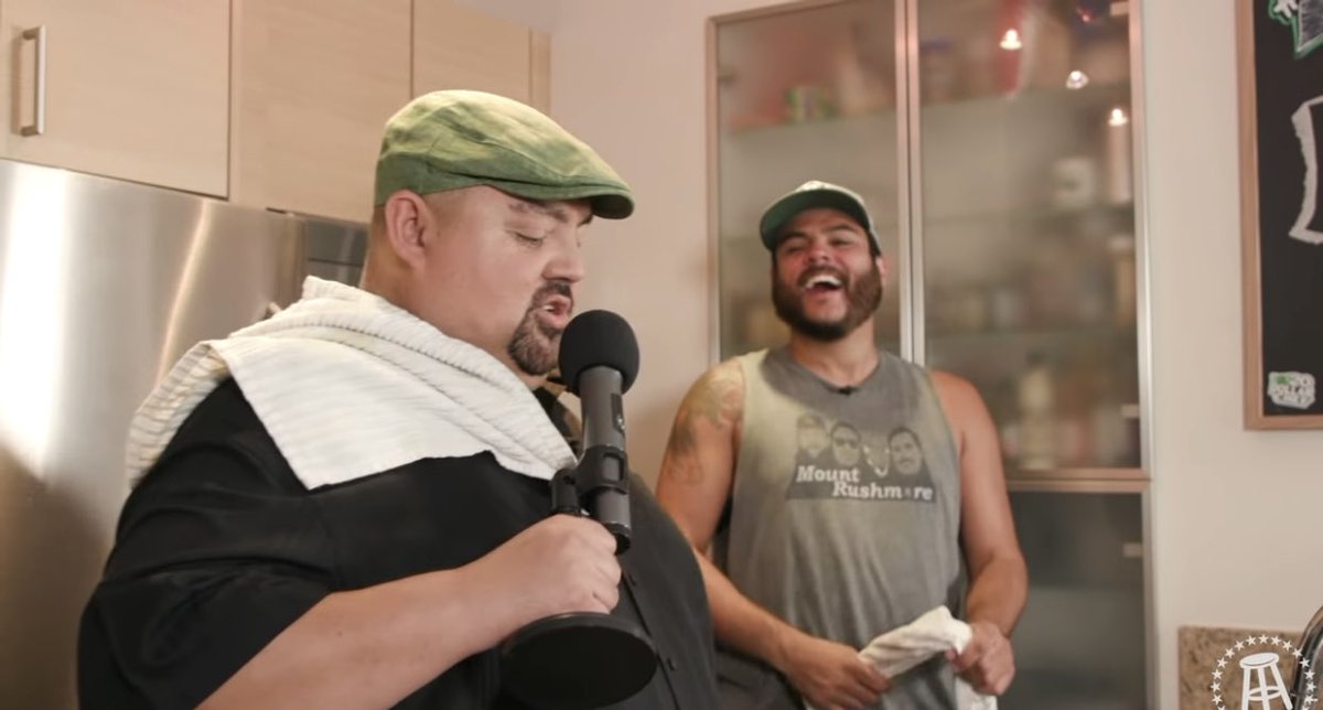20DollarChef's tweet photo. One of my favorite episodes of this show! The time @fluffyguy stopped by n showed off his kitchen skills! 
#20DollarChef #GabrielIglesias 
Watch here! 👇🏽

https://t.co/tnlBHmdXfS https://t.co/I2XTUE0EXO