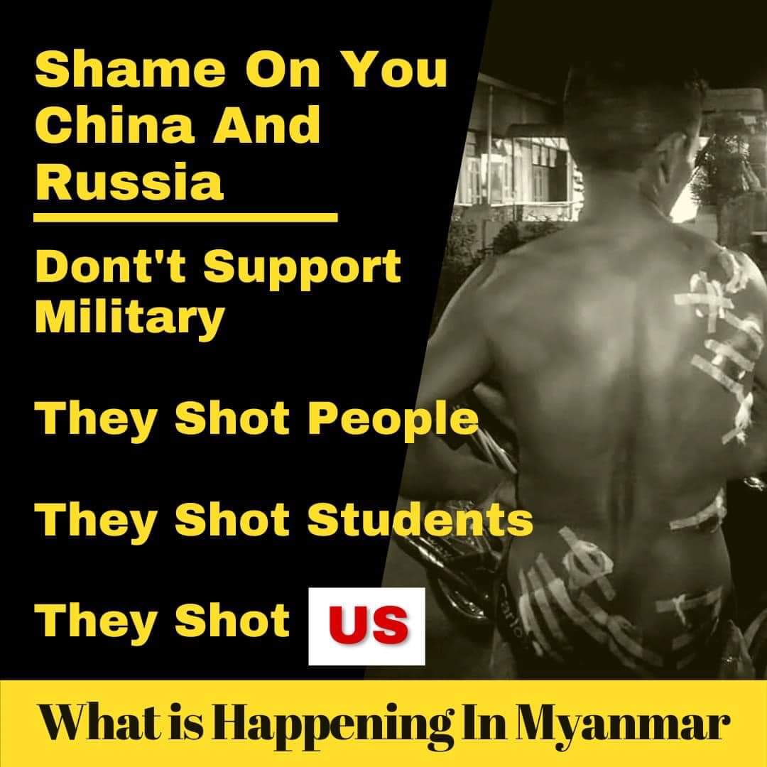 MyatthiriS's tweet photo. ❗️We are against 2021 Myanmar Military Coup ❗️
❗️ We want justice ❗️
❗️ Release Our Leaders ❗️
#HearthevoiceorMyanmar
#JusticeForMyanmar
#FightforDemocracy
#SupportCivilDisobedience
#rejectmilitarycoupmyanmar
#supportCDM
#WhatsHappeningInMyanmar https://t.co/m9b3ndA9PB