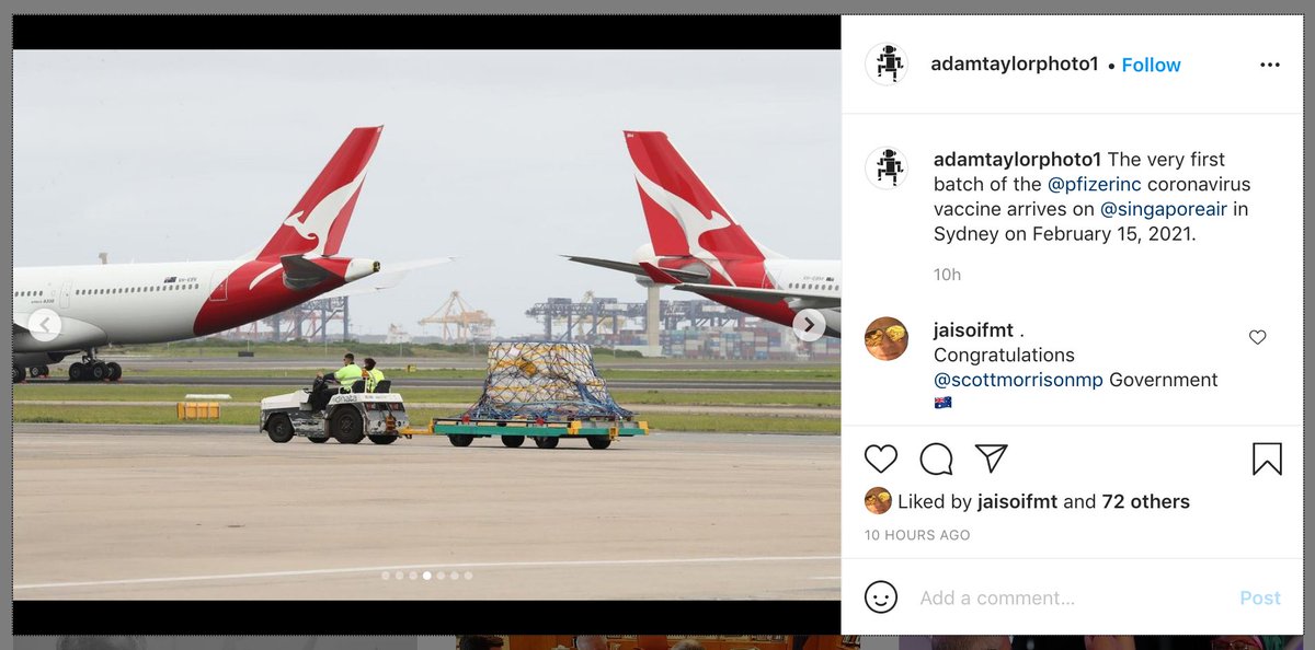 Oh dear God. Right on cue folks. Here's Scott Morrison's personal photographer following my thoughts.Remember - you're paying for him to take photos of a man unloading pallets. #Icantbelievetheyreallydidthis 