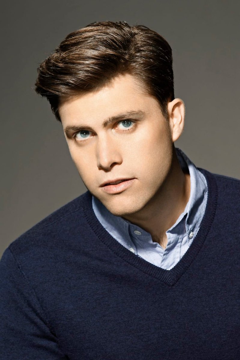 Colin Jost... old-school handsome... https://t.co/WrbzRo85Eq