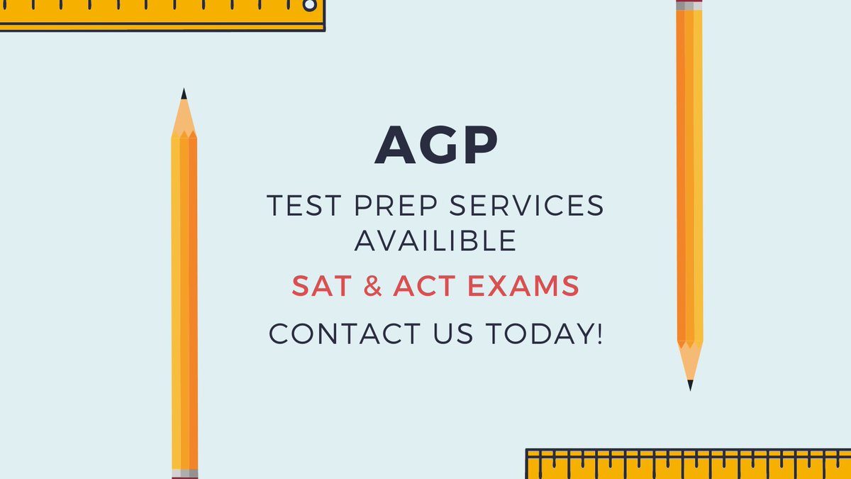 AvantGardePrep's tweet photo. We offer classroom and private test prep services. Contact us today! More info here: https://t.co/cIvqfBm2tR #student #sat #act #college #collegeprep #tutor https://t.co/NqZpI3rWXF