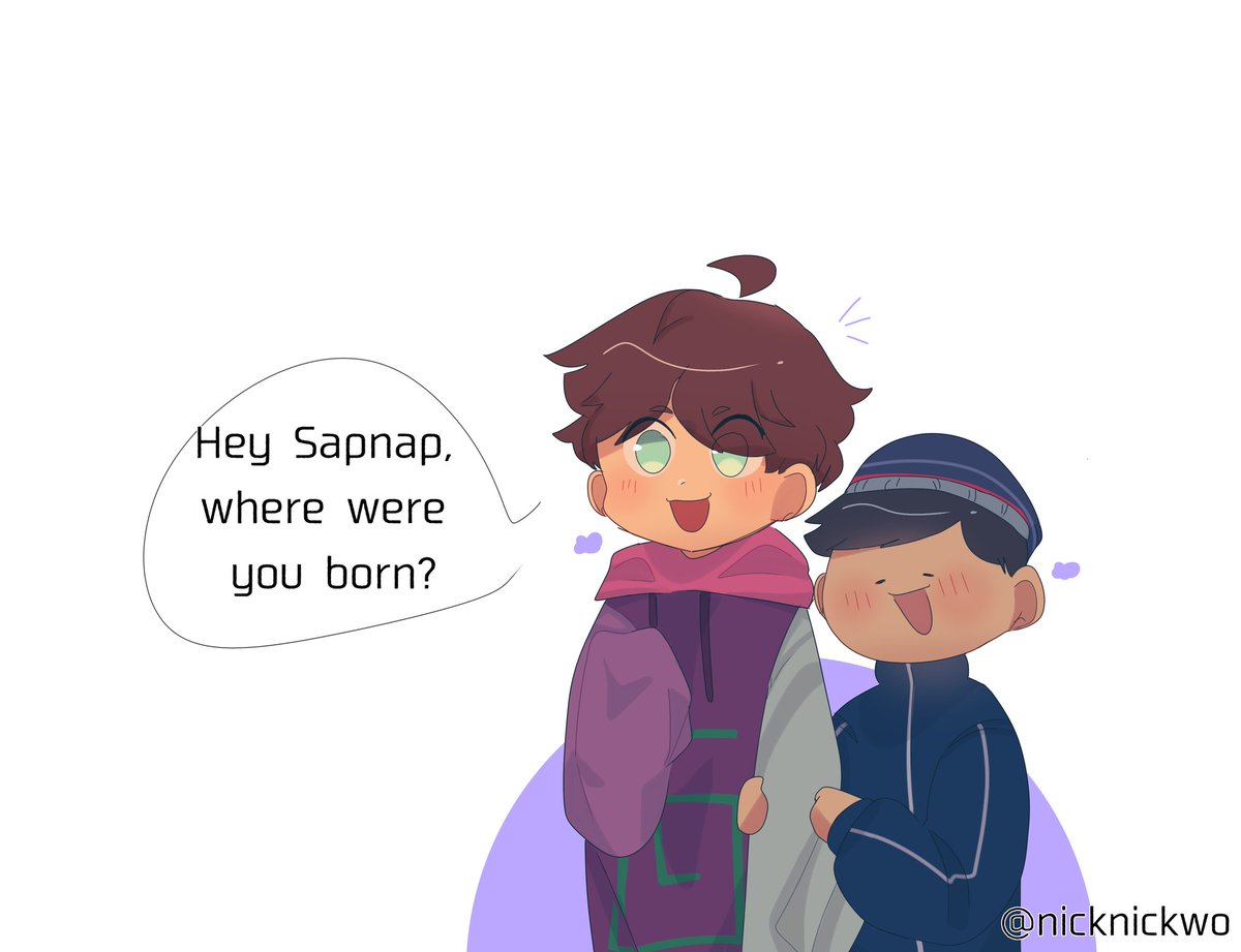 Sleepover with the boys!!! (1/2)

Karl asks a question about sapnap and reveals an interesting fact! 
#karljacobsfanart #sapnapfanart #quackityfanart  ( #SkeppyFanArt #badboyhalofanart  ) < u will see later 