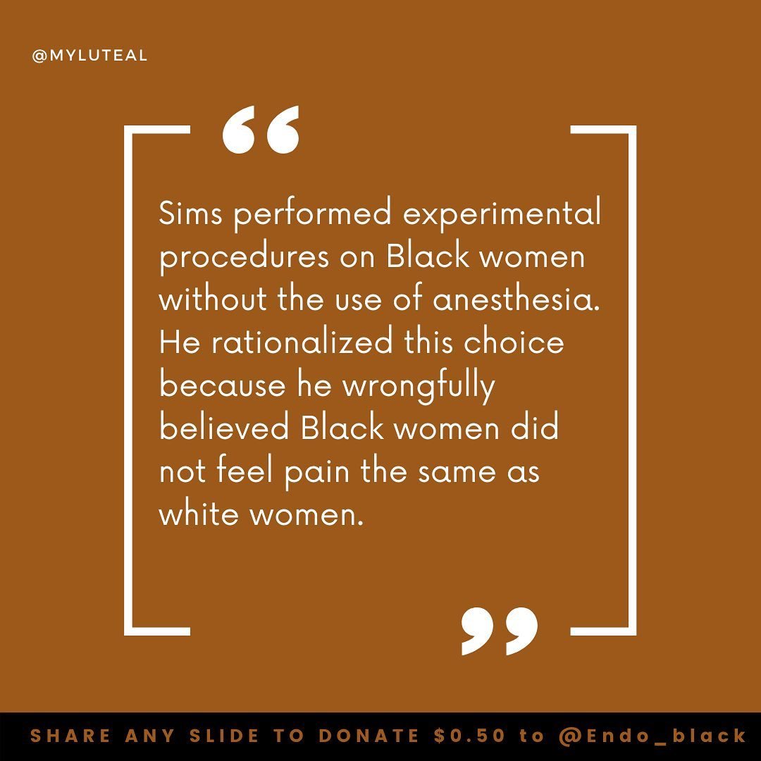 THANK YOU <a href="/myluteal/">Luteal</a> for your support with helping us raise awareness about the disparities Black women face.

Slides 1 through 3.

#blackhistorymonth #blackhistory #bhm #endometriosis #pcos #pelvicpainpelvichealth #blackwomen #blackhealthmatters #blackhealing #blackhealth #black