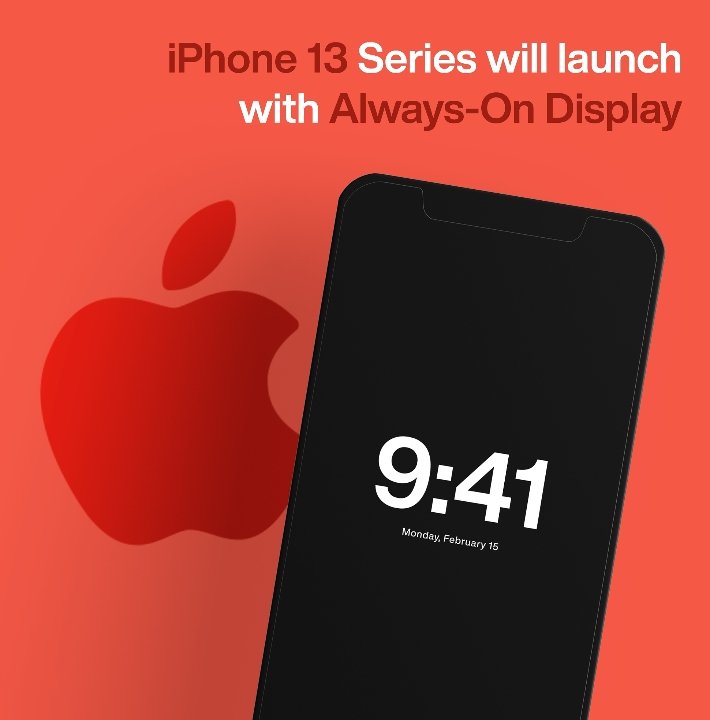 Techinfo2003's tweet image. EverythingApplePro has reported the presence of an always-on display on the iPhone 13 Pro models, with a persistent clock and battery charging display.