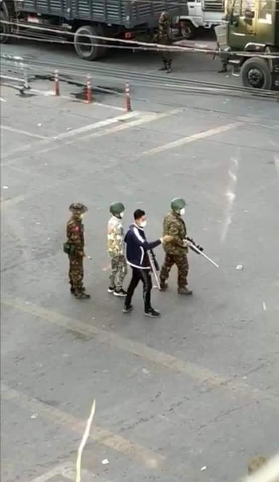 Junta are shooting at non-protesters residents. This is the utmost crime against humanity. We don’t feel safe even inside our houses. <a href="/POTUS/">President Donald J. Trump</a>  <a href="/YourAnonCentral/">Anonymous</a> <a href="/hrw/">Human Rights Watch</a> #JusticeForMyanmar #WhatsHappeningInMyanmar #Feb15Coup

#whatshappeninginmyanmar 
#crimeagainsthumanity