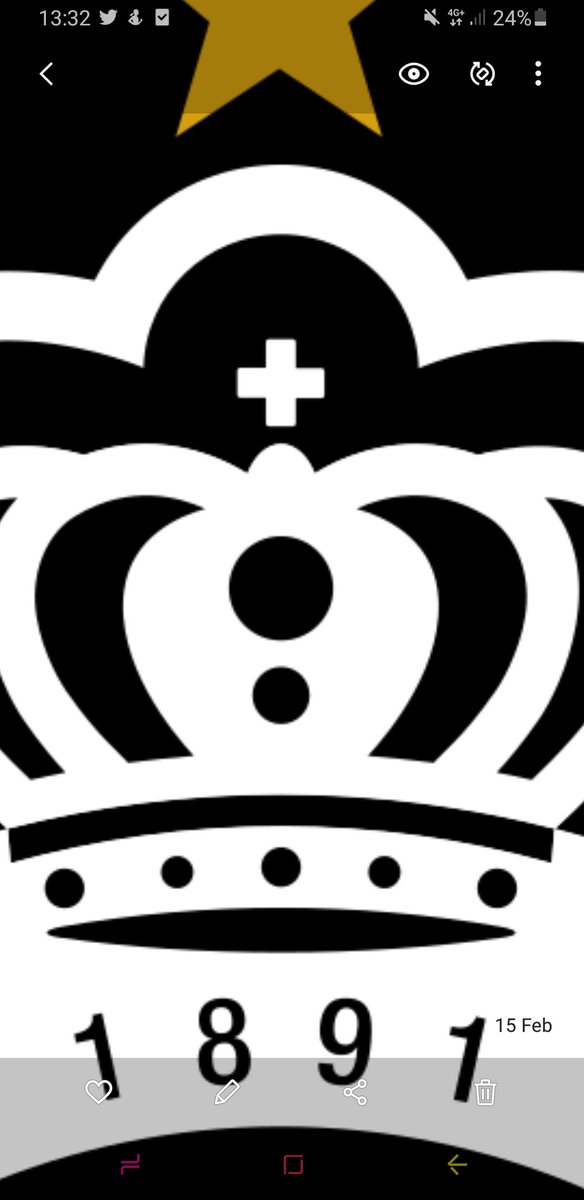 HowsonUnwind's tweet image. Good afternoon all, trying something different today.

This is a zoomed in picture of a football clubs badge. But who does this badge belong to?

#football #quiz #Monday