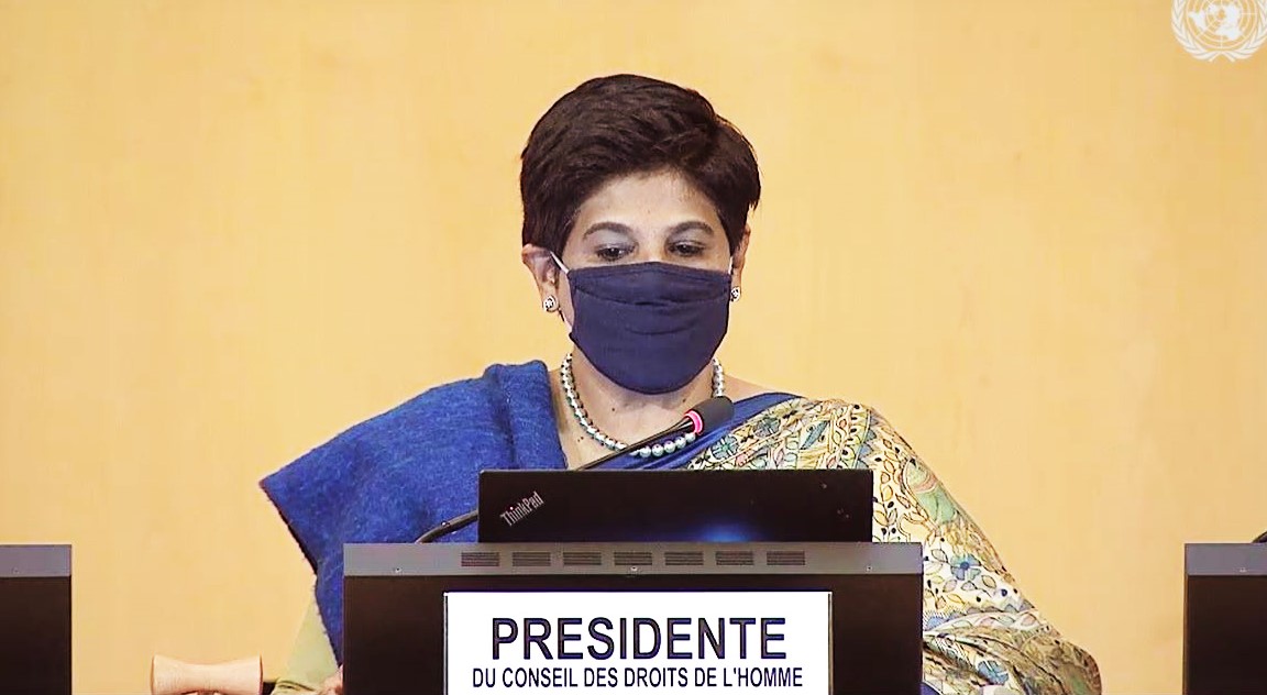 #ICYMI The Human Rights Council called for the immediate release of all arbitrarily detained persons in #Myanmar, including State Counsellor Aung San Suu Kyi, and the lifting of the state of emergency.

ℹ️#SS29 FULL➡️ bit.ly/3jPcMzO