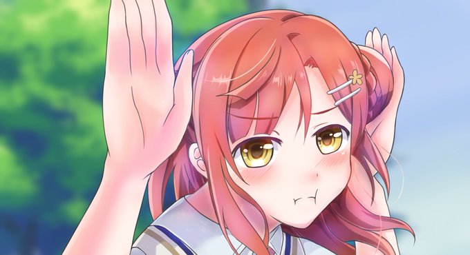 先程まで、歩夢ちゃん描いてました。全身絵は歩夢ちゃんの生誕祭に公開します。楽しみに待っててください 