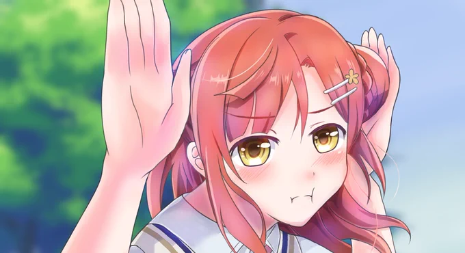 先程まで、歩夢ちゃん描いてました。全身絵は歩夢ちゃんの生誕祭に公開します。楽しみに待っててください 