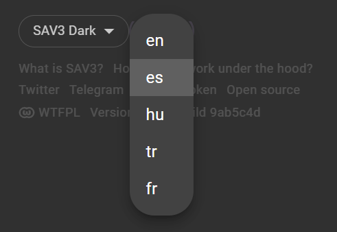 #SAV3 updates:

#Turkish and #French language support is live!

If you're having trouble updating your profile pictures, use imgur, the URL should end in .jpg or .png

Example: i.imgur.com/UhOKOuB.png

If you're having trouble uploading posts or pics, try clearing cache/cookies!