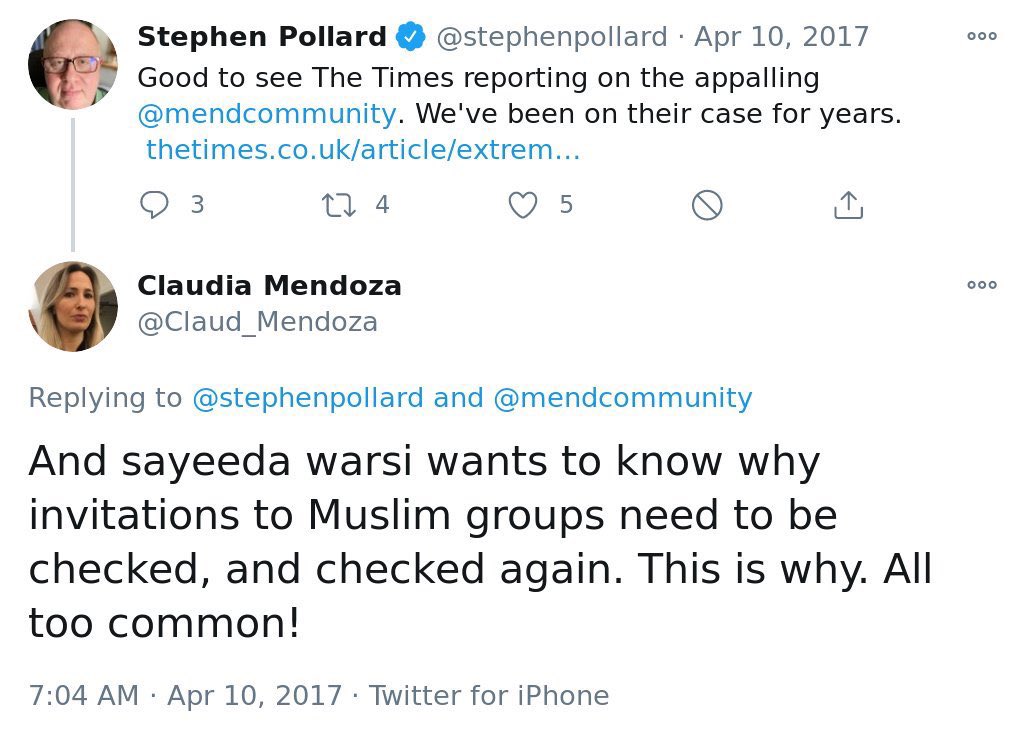 4. Adrian Cohen, who claims to be an Islamophile (lol) but appears to be A-OK with his  @JLC_uk colleague  @Claud_Mendoza's remarks.