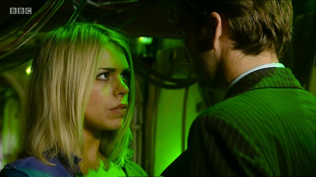 Matthewbbbbbb's tweet photo. Billie Piper and Jenna Coleman both smashing it as Doctor Who villains. 👇👇 https://t.co/w7mWzsZ6J5