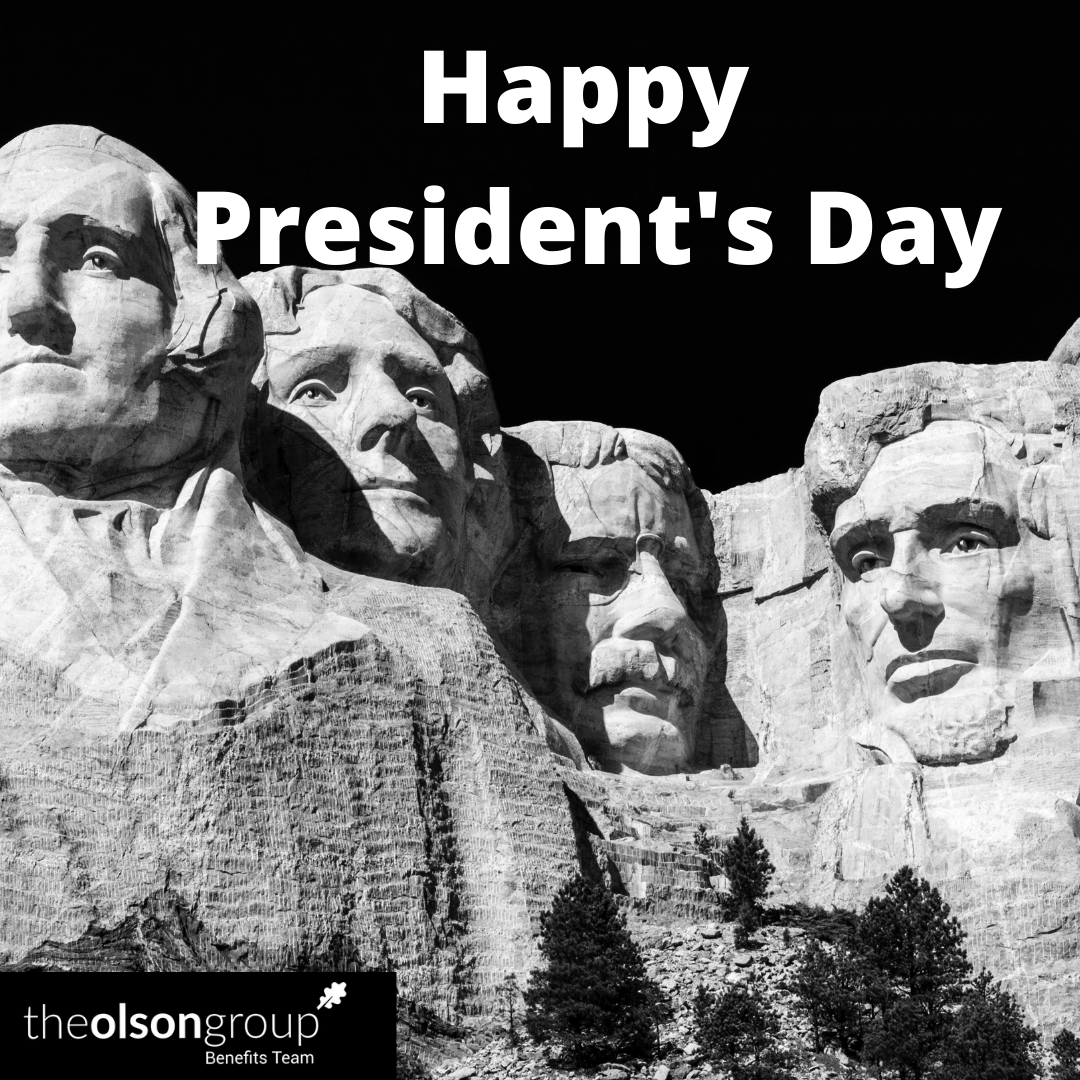 TheOlsonGroup's tweet photo. Our office will be closed today Monday February 15th in observance of President's Day. Our office will resume normal business hours Tuesday February 16th. https://t.co/KjAcSnGDLP