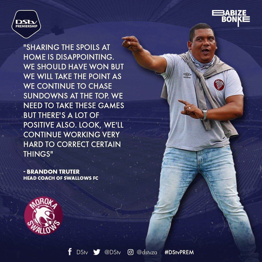DStvPRE's tweet photo. Coaches Corner 🗣️

Here's what some of the #DStvPrem  coaches had to say after this weekend matchday 

Do agree with the different sentiments❓

 #BabizeBonke https://t.co/EWLYVp4E0a