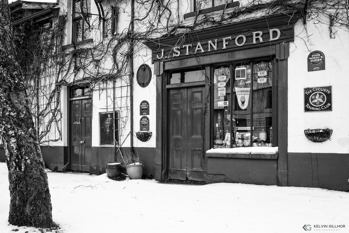 Stanford's Village Inn, Dromahair, Co. Leitrim in the snow! #loveleitrim