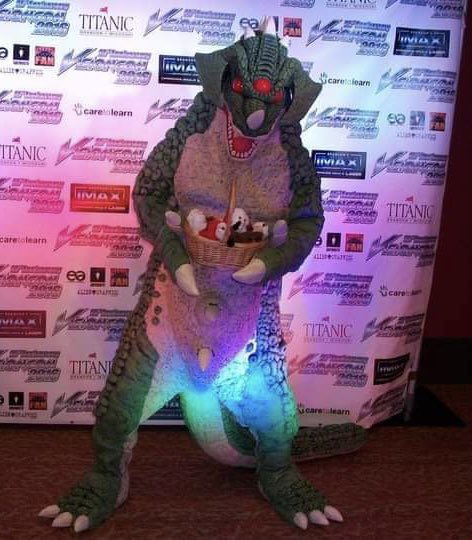metroidcosplay's tweet image. It’s not every day you see a Kraid cosplay! 🤩😱 
Absolutely stellar work by (IG) ASFrugal, also known on YouTube as AtomicStickFigure.
#metroid #metroidcosplay #kraid