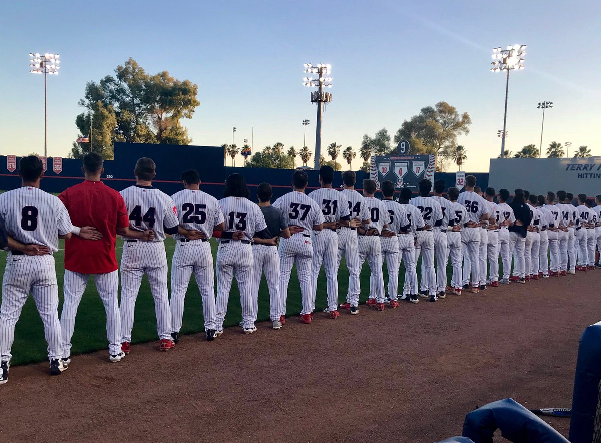 Game Week! Finally. #BearDown #MLBTrainingGround @ArizonaBaseball