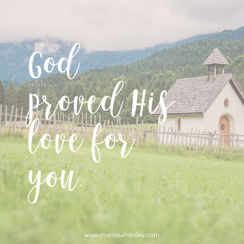 marissahenley's tweet photo. When we start to wonder, “Does God really love me?” we can look at the cross and find reassurance. 

No matter what you face this week, God proved His love for you in Christ. 

#NoMatterWhatMonday from 1 John 4:10 --> https://t.co/qMcqmyNVZP https://t.co/9kjoylZpNm