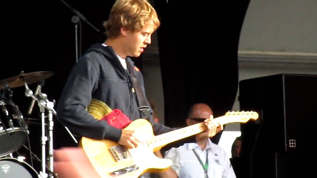 seb on the guitar