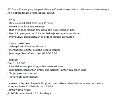 allyavyn's tweet photo. PERUSAHAAN YANG SEBAIKNYA KALIAN HINDARI! 

Boleh bantu tambah-tambahin buat kalian yang pernah hampir kena di perusahaan 'abal-abal'.

sumber: scribd https://t.co/snp0VPozHX