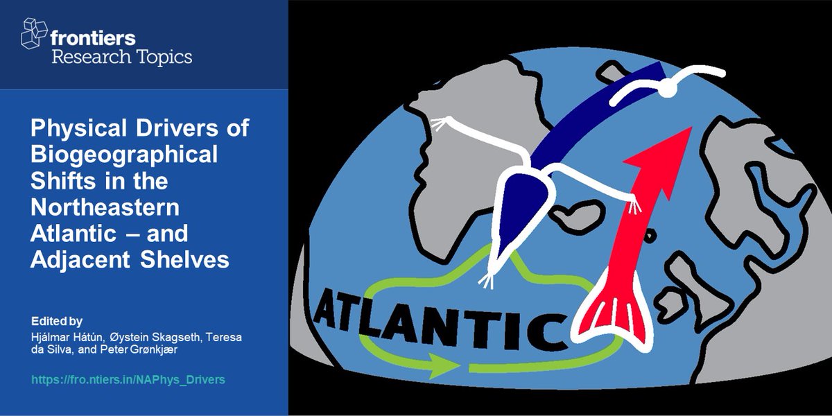 Announcing a new Research Topic on the Physical Drivers of Biogeographical Shifts in the Northeastern Atlantic - and Adjacent Shelves!

Hosts: Hjálmar Hátún, Øystein Skagseth, Teresa Silva, and Peter Grønkjær

Now open to contributors - check it out here👉fro.ntiers.in/NAPhys_Drivers