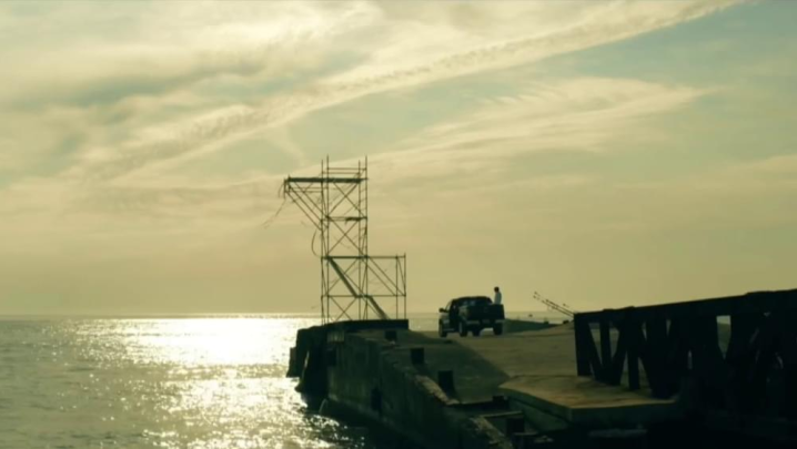 ...where the blue ocean is the place where they shared one last moment of happiness before everything falls apart so spectacularly...+