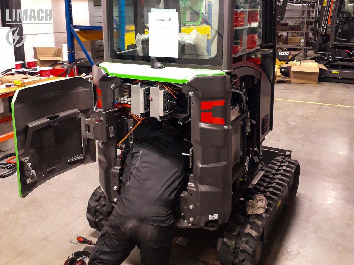 Limach Electric Construction Equipment tweet media