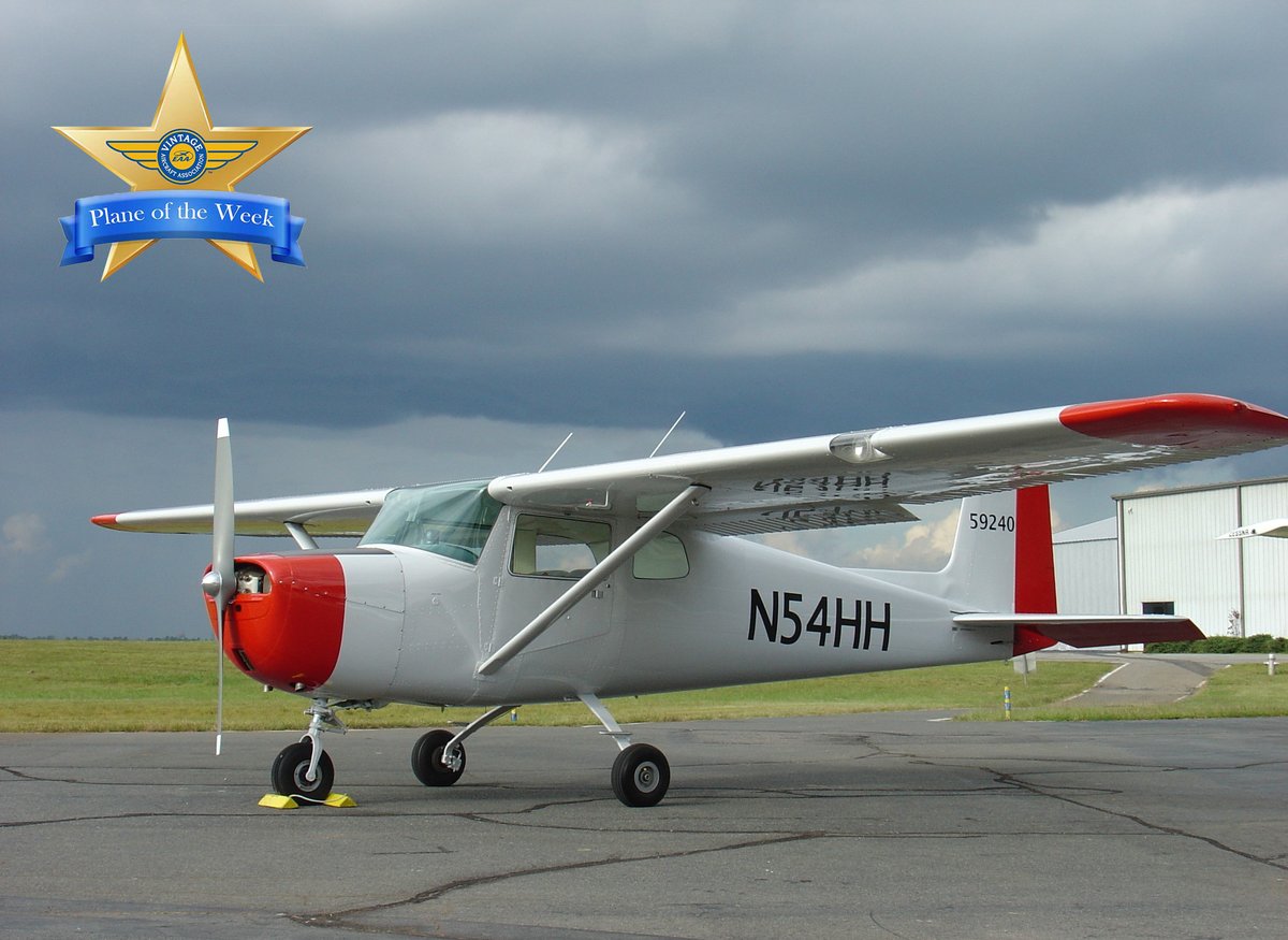 Congratulations to H.H. "Hodge" Cottfield and his 1961 Cessna 150 A, our Plane of the Week!