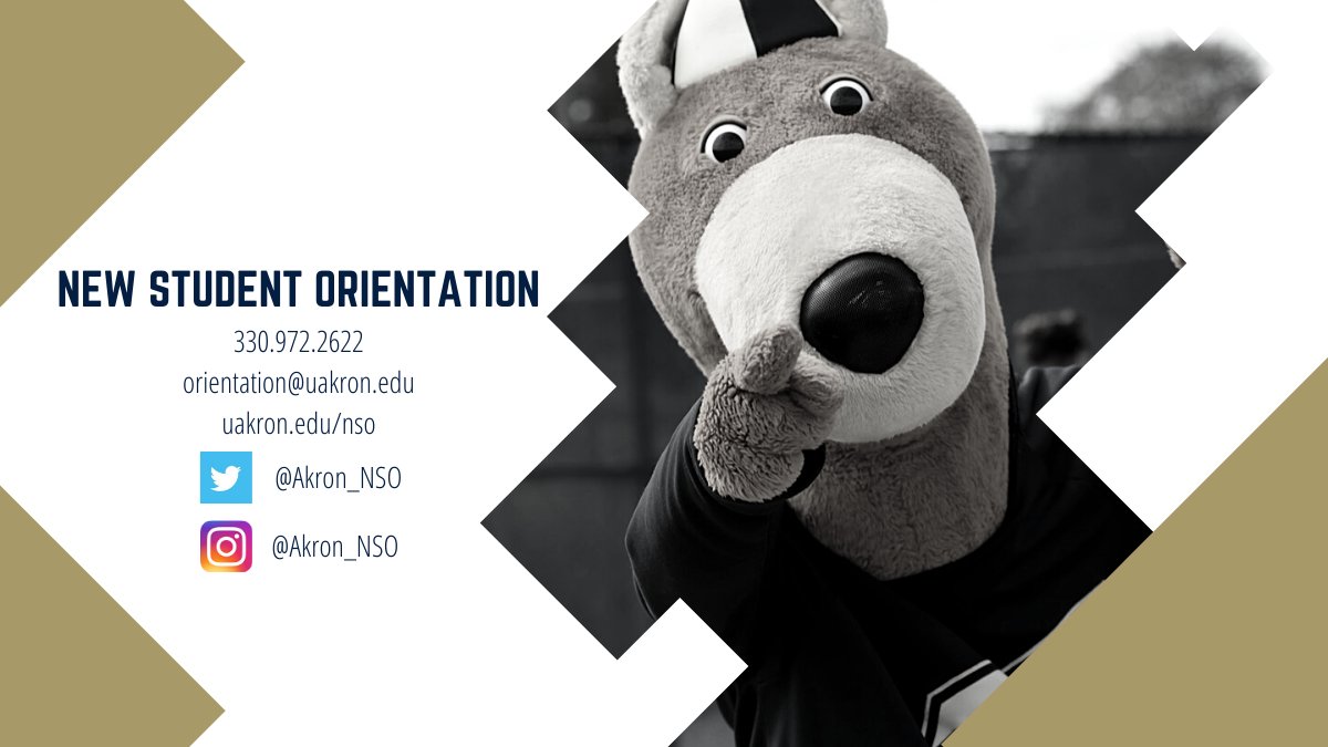 New Student Orientation is here for YOU! Once you confirm, you'll hear from them regarding your New Roo Experience - stay tuned with us this week to learn more!

Screenshot the pic below to stay connected with <a href="/Akron_NSO/">Akron Orientation</a>.