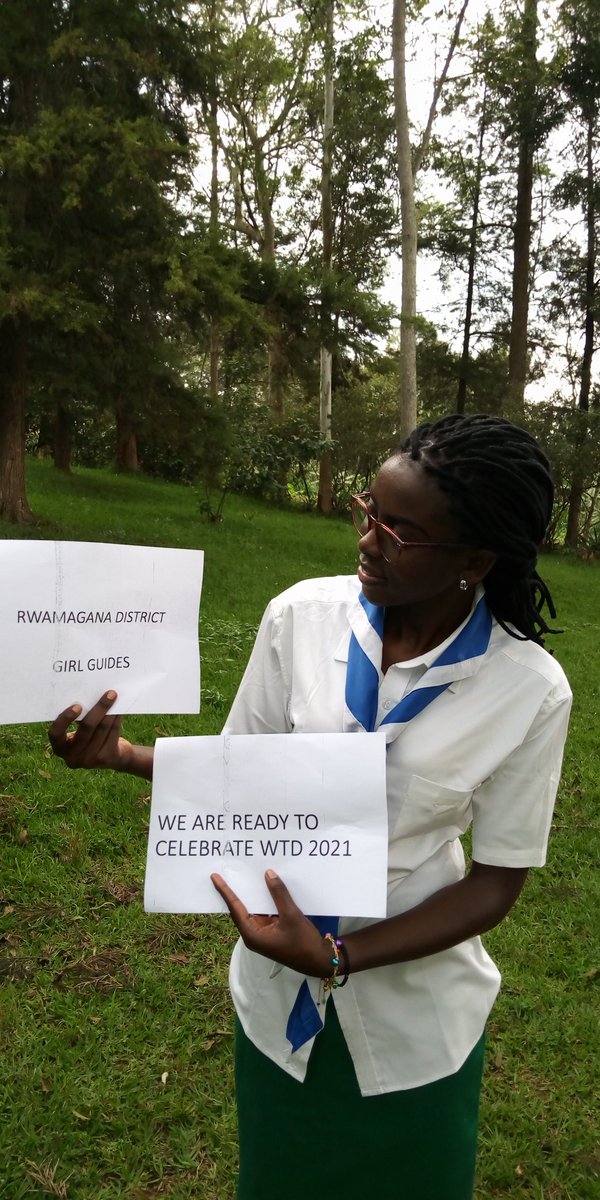 Stand Together For Peace
#WTD2021
#WorldThinkingDay
#StandTogetherForPeace
@guidesrwanda
Am proudof being girl guide!