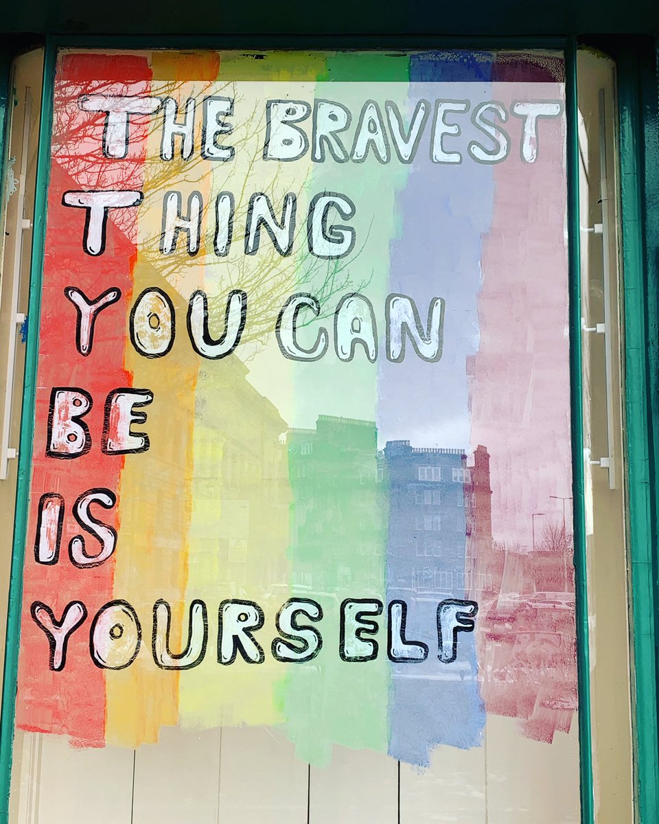 TheCornerDundee's tweet photo. It’s new window time again at The Corner. What do you think?

Did you know February is LGBT history Month? Head over to our friends at @LGBTYS to learn more! And we will see you on Purple Friday for some fun! #lgbthistorymonth #lgbt @ILgbtys @BarryLgbtys https://t.co/yUqzBb6AvH