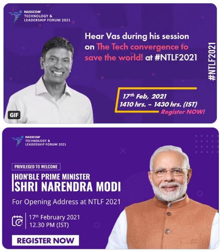 writealign's tweet photo. A #CEO - passionate about the power of #technology in improving human health and a prime minister - right in the middle of world's largest immunization exercise backed by technology. Looking forward to hear @VasNarasimhan  and @narendramodi live at the #NTLF2021 @NGthinks @Svepea https://t.co/sLxYe7u8Ku