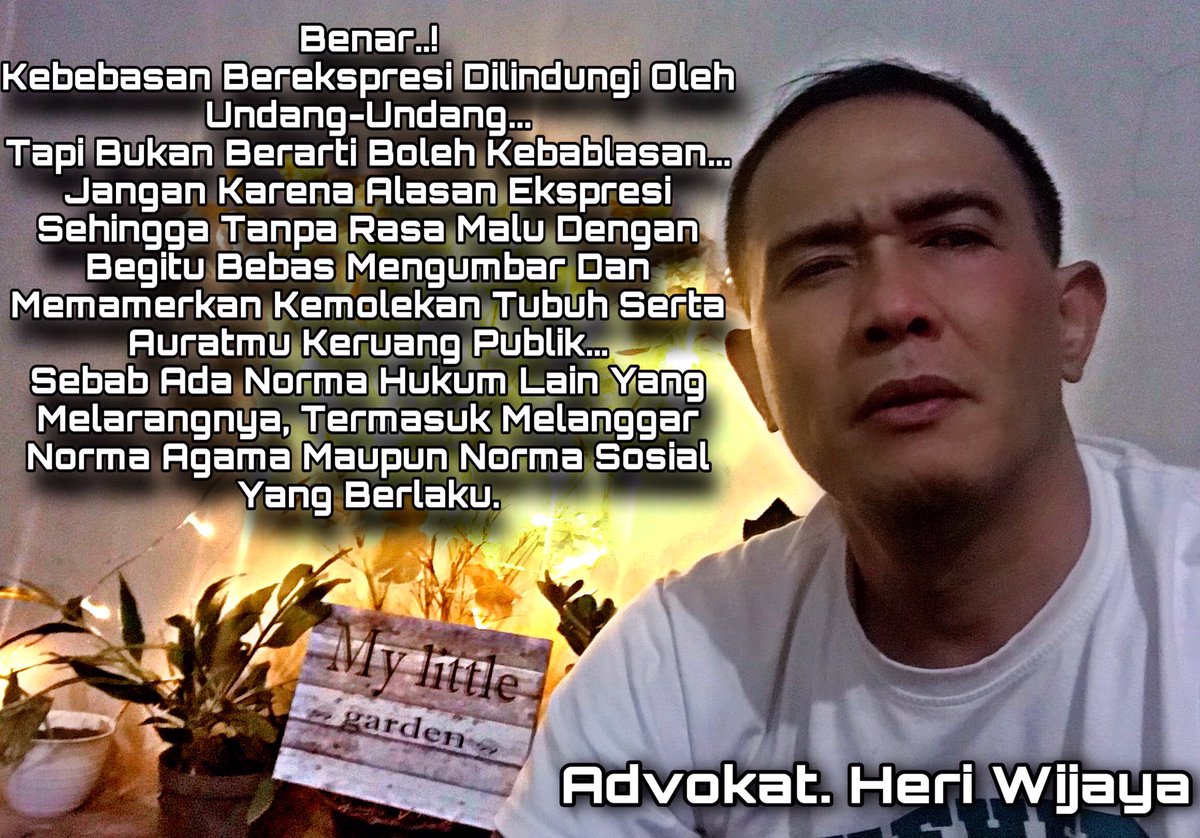 Advokat Heri Wijaya (@advokatheri) on Twitter photo 