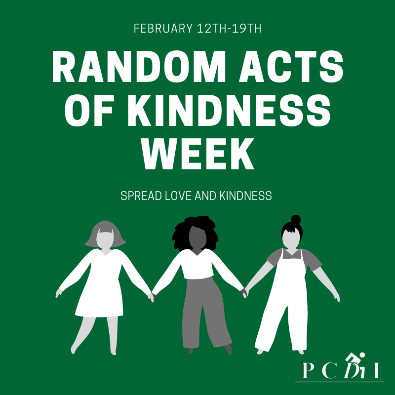 PCDI_SRU's tweet photo. Starting today until February 18th is Random Acts of Kindness.  We encourage you to participate this week by treating each other with kindness.  Check out Slippery Rock University’s Spark Club to help create a more positive and kind campus! @SPARK_SRU https://t.co/I1xPZjB7fM