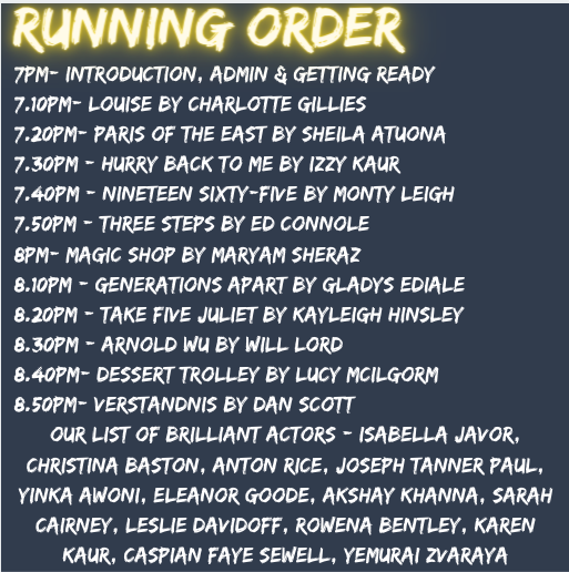 It's Tonight! Our 12 writers have been working so hard towards this showcase. We have some incredible actors joining us for a casual reading at 7pm to see how far their scripts have come. 
<3 #writerslife #writerscommunity