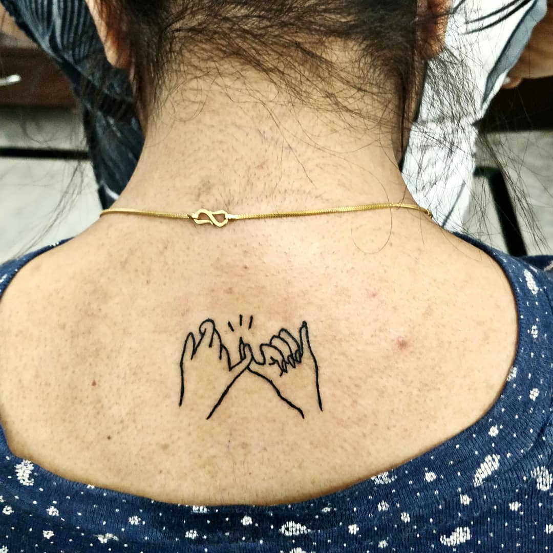 Buy 2 Pinky Promise Temporary Tattoos Smashtat Online in India - Etsy