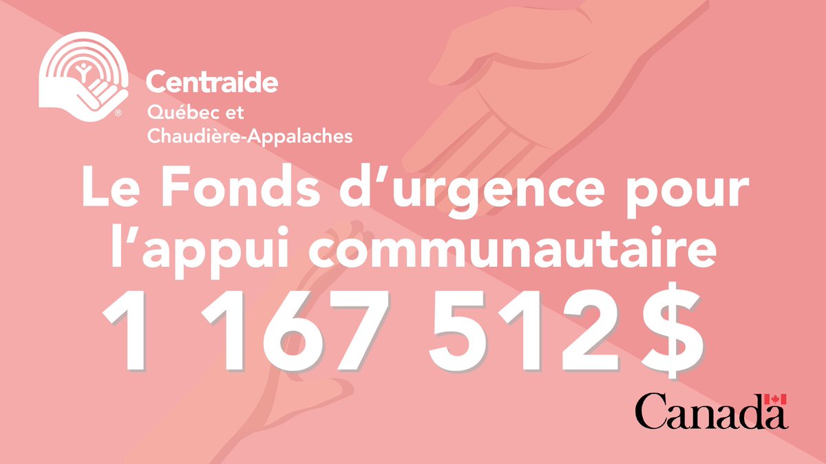 Centraide Québec et Chaudière-Appalaches (@centraideqc) on Twitter photo Nous sommes fiers d’annoncer que nous avons distribué la 2e phase du #FondsUAC pour aider les personnes vulnérables pendant la pandémie. Merci à <a href="/EDSC_GC/">Emploi et Développement social Canada</a> et à <a href="/UWCCanada/">United Way Centraide Canada</a> pour ce partenariat qui gardera notre communauté forte. centraide-quebec.com/phase-2-fuac/ Nous sommes fiers d’annoncer que nous avons distribué la 2e phase du #FondsUAC pour aider les personnes vulnérables pendant la pandémie. Merci à <a href="/EDSC_GC/">Emploi et Développement social Canada</a> et à <a href="/UWCCanada/">United Way Centraide Canada</a> pour ce partenariat qui gardera notre communauté forte. centraide-quebec.com/phase-2-fuac/