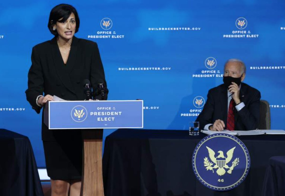 Harvard’s chief of infectious disease in July was . . . Rochelle Walensky, now the director of the CDC. https://bit.ly/3jU0MgK&nbsp;