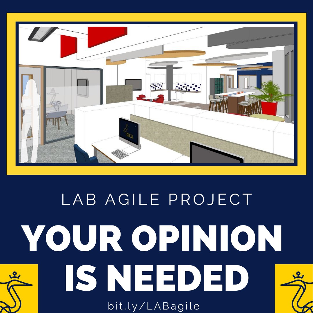 This Project will create a brand new, exciting, innovative, and agile working environment, where students and staff can interact, meet and work together.

Students have been sent a Canvas announcement, with a full description of the project, and visuals!