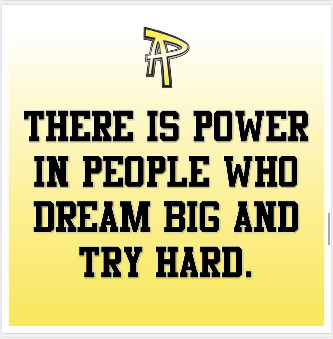 💛🖤 #MotivationalMonday #PAmily #PA4L #ItsAPAmilything #Ohana