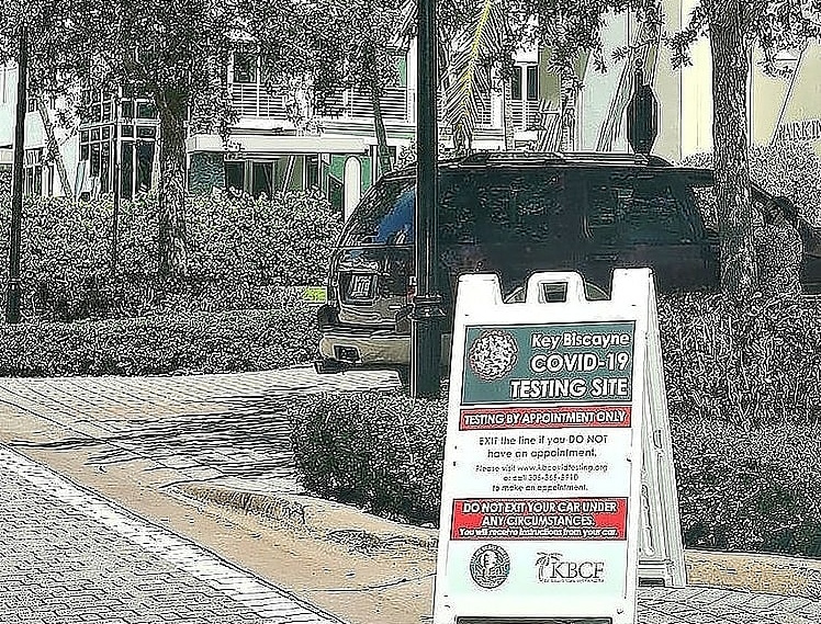 KBCFoundation1's tweet photo. Key Biscayne's Appointment Only Drive Thru COVID-19 testing continues this week with times available on Tuesday, February 16th and Thursday, February 18th. Please visit https://t.co/X1jcelOjBs to schedule and pay.
#kbstayhome #COVID19 https://t.co/F4rPRpK1WU