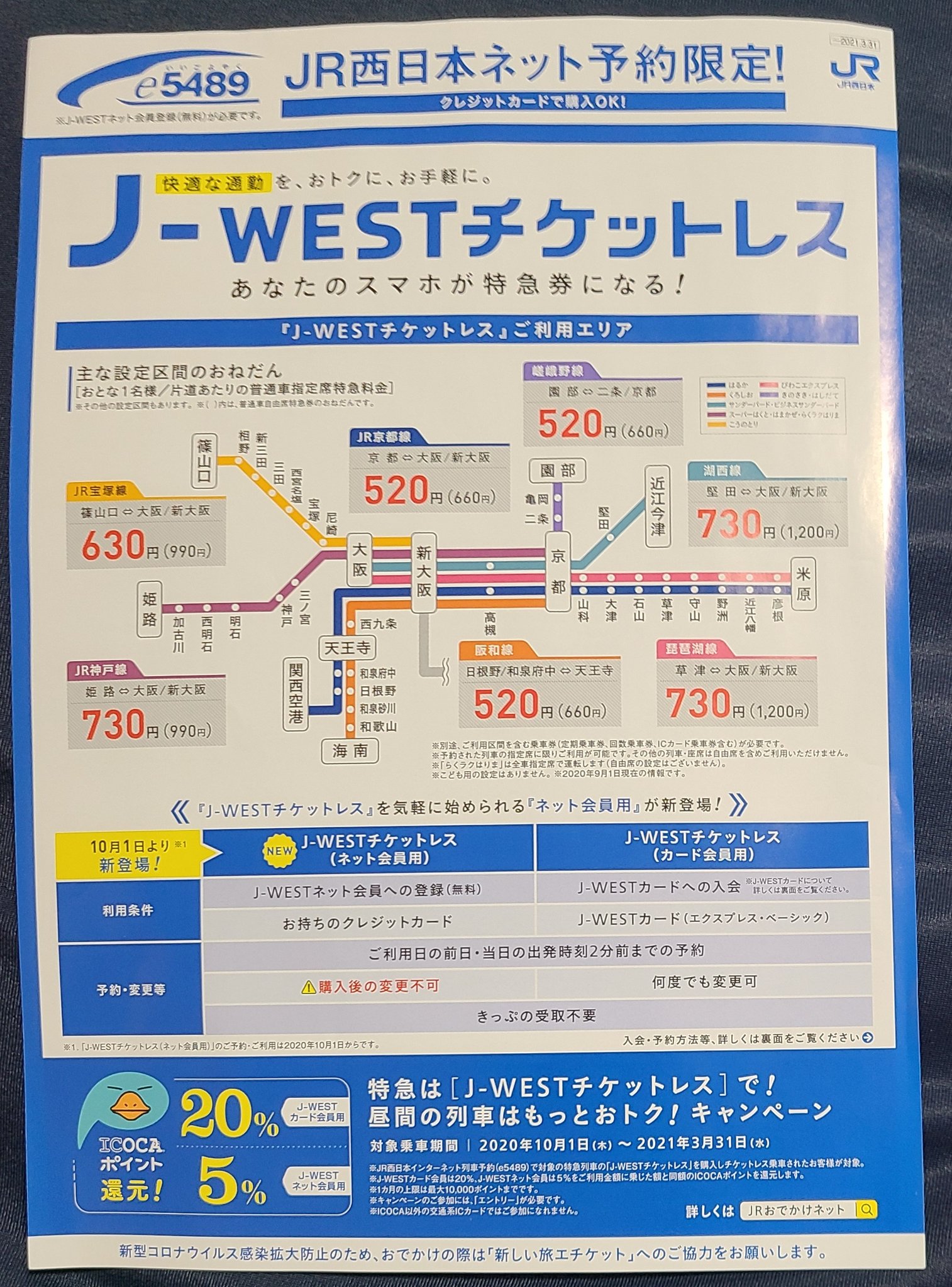 レス チケット j west 「くろしお」に安く乗る方法｜格安旅行研究所