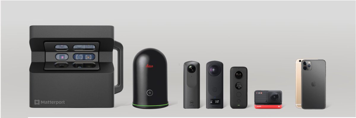 They offer a native high-quality camera ($2,995) or allow you to use a handful of other 360 cameras on the market – including an iphone.Matterport are arguably the  $APPL of the 3D virtual tour business – boasting strong, slick branding with a nicely integrated product offering.