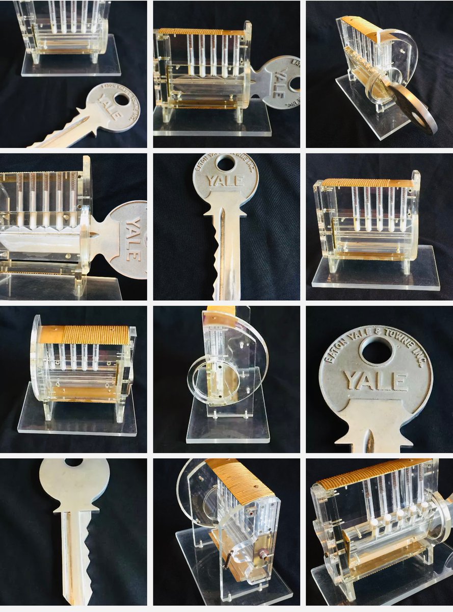 LegalLockPicker's tweet image. This is Makers Monday, enjoy this Yale demonstration lock over a foot in size ! #locksport #lockpicking #maker