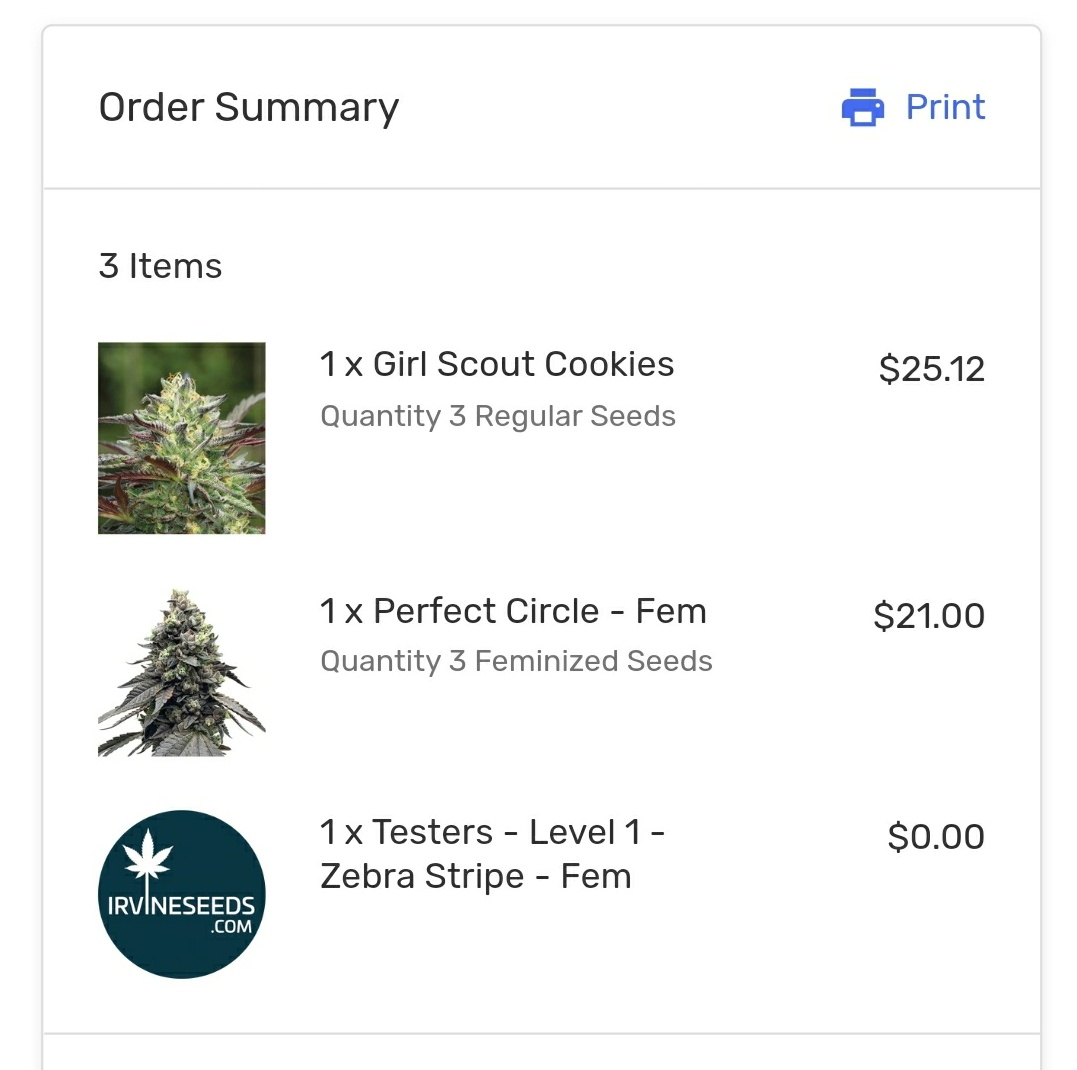 HerosHomegrow's tweet image. Scored some of the #ZebraStripe by @irvineseeds and @heknowsgrows . Better late than never!
Also picked up another pack of Perfect Circle. Put two of those into water last night.
Couldn't pass up the Humboldt GSC either lol